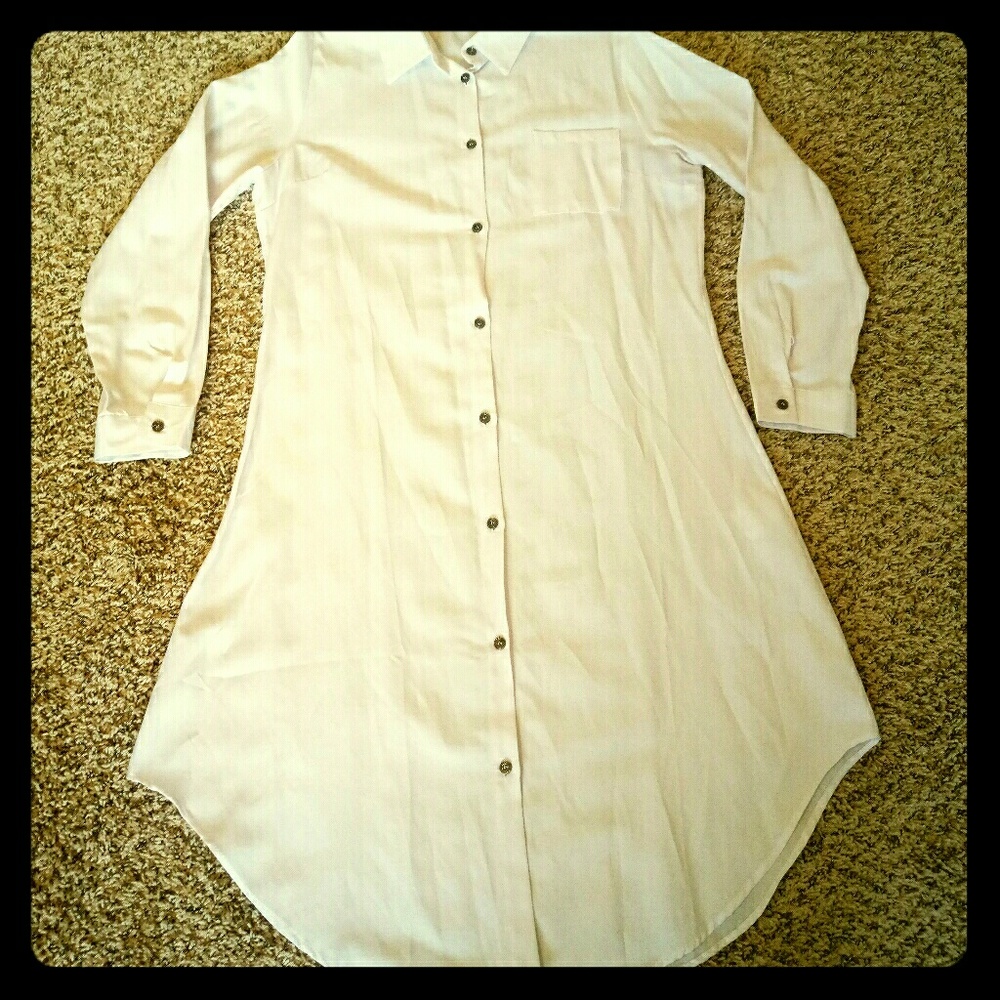 New Long White Dress